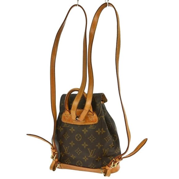 LOUIS VUITTON MONOGRAM MINI MONTSOURIS BACKPACK - Picture 2 of 12